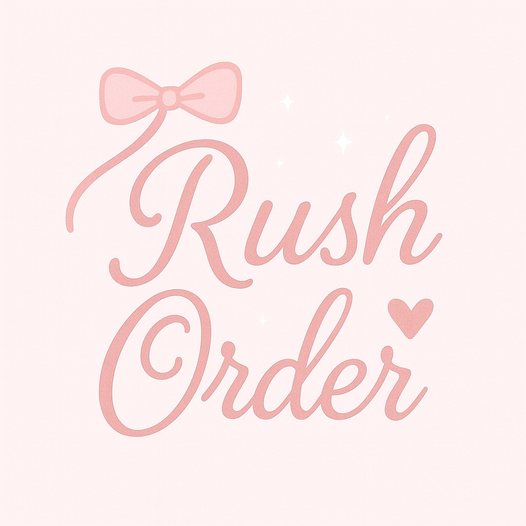 Rush order fee