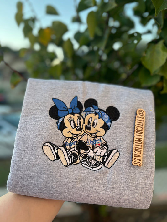 Minnie & Mickey / Dodgers