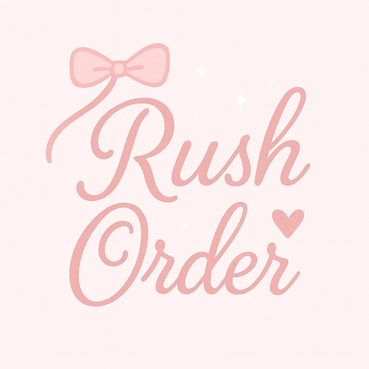 Rush order fee