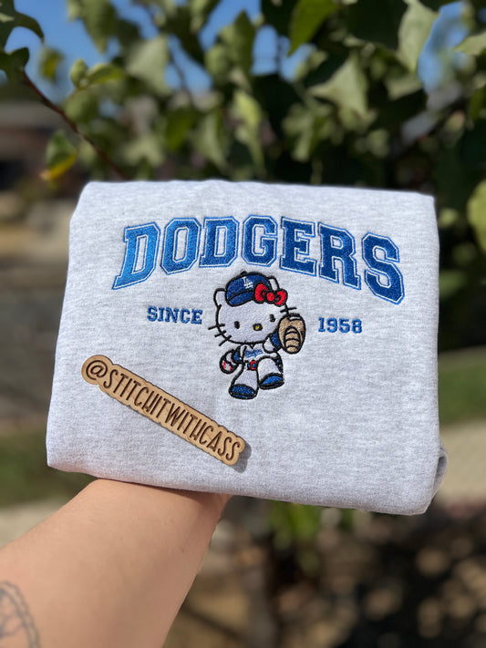 Dodgers X Hello kitty